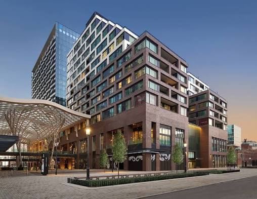 Multi-unit residential condo building exterior
